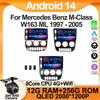 Для Mercedes Benz M-Class W163 ML 1997-2005 Carplay Auto Screen Wireless Android Auto Car Intelligent Systems AutoMotive 8 Core