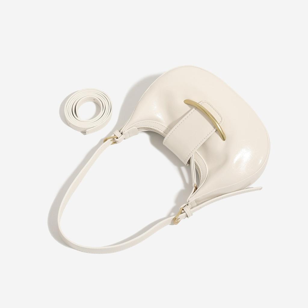 Unique Design Crescent Bag for Women 2025 Spring/Summer New Women's Underarm Bag Ins Style Korean Versatile Shoulder Crossbody Bag