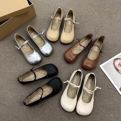 Французские ретро лаковые сандалии баотоу женские 2025 весна и лето новые квадратный носок металлическая пряжка на ремешке толстый каблук одинарная обувь женская