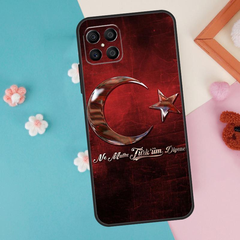 Чехол Флаг Турции Ататюрка для Honor Magic 7 5 6 Lite Pro Honor X8b X9b X9a X8a X8 X9 X9c 50 70 90 200 Lite
