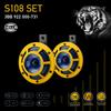 In Germany by Sharp Twin Tone Horn Twin Tone Yellow High Tone Bass 2p Set Compatible with Vehicle Inspection HELLA Is a Reliable Manufacturer