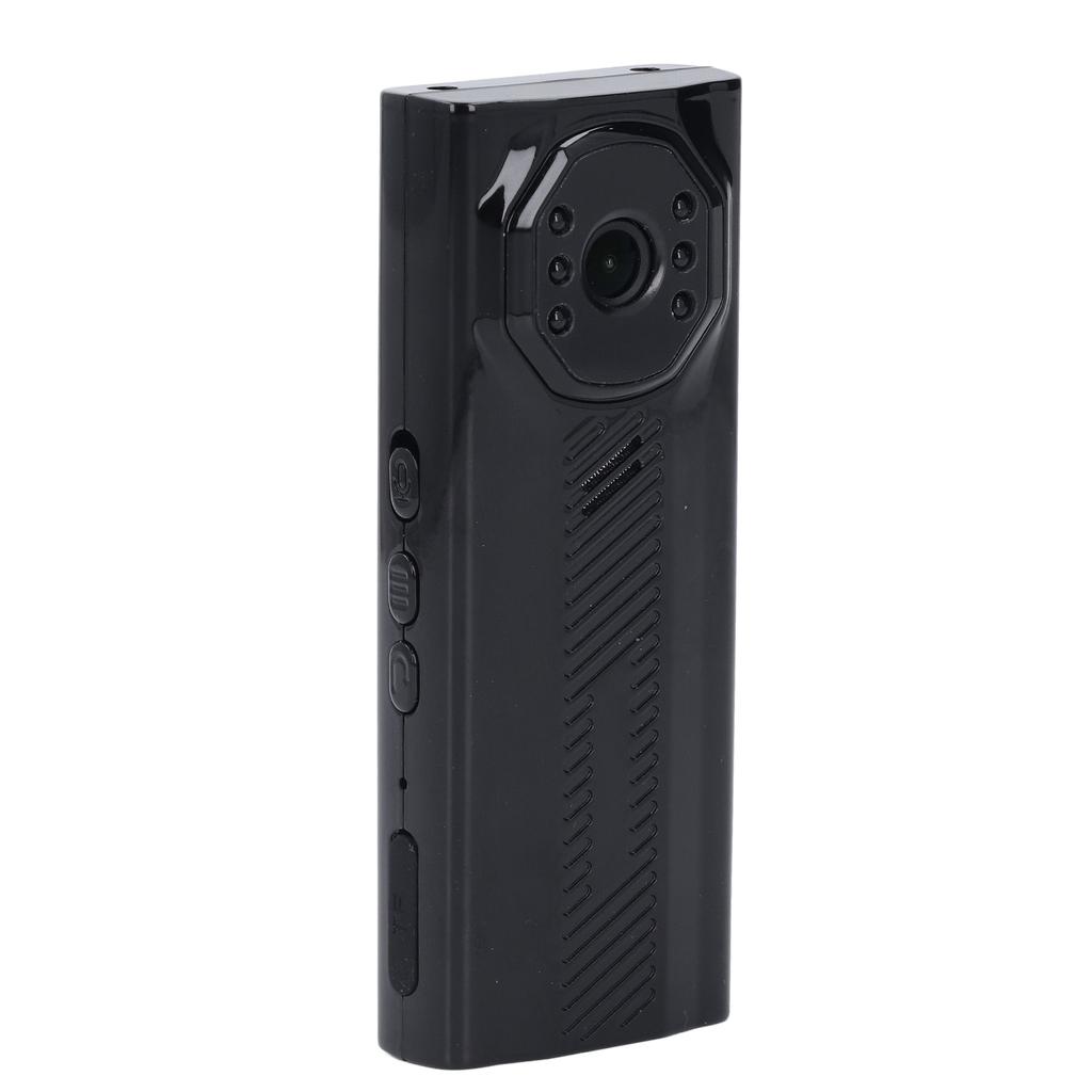 4K Body Mounted Camera with Back Clip Infrared Night Vision Loop Recording Wearable Camcorder DV