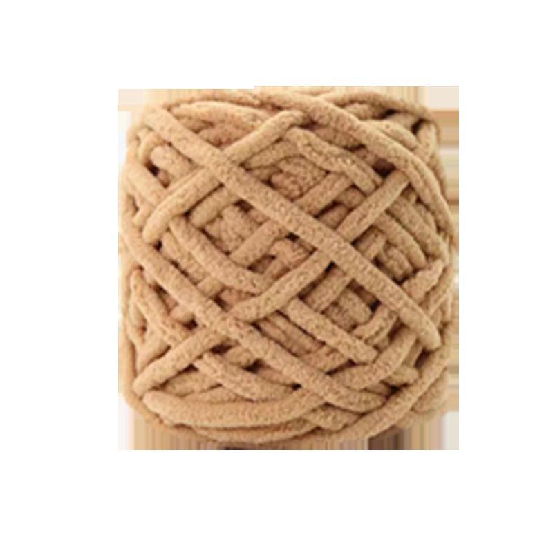 Толстая шерстяная пряжа для вязания шарфов, одеял, тапочек и многого другого