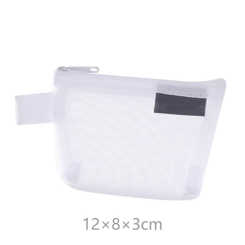 Мини-прозрачная нейлоновая сетчатая сумка для карт, органайзер для кредитных карт, портативный кошелек для монет, губная помада, сумка для хранения ключей с линией передачи данных