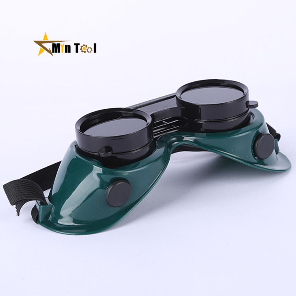 Double Flip Welding Glasses Cutting Welders Goggles Glasses Lenses Safety Protective Cutter Grinding Glasses Weld Asscessories