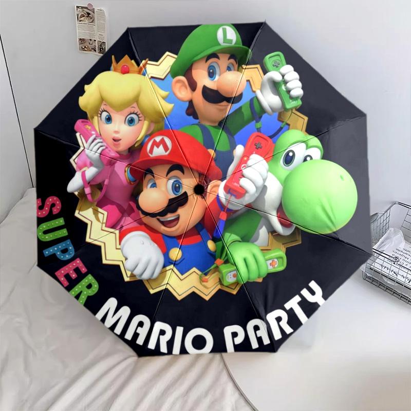 Super Mario Automatic Umbrella Travel Outdoor Umbrella