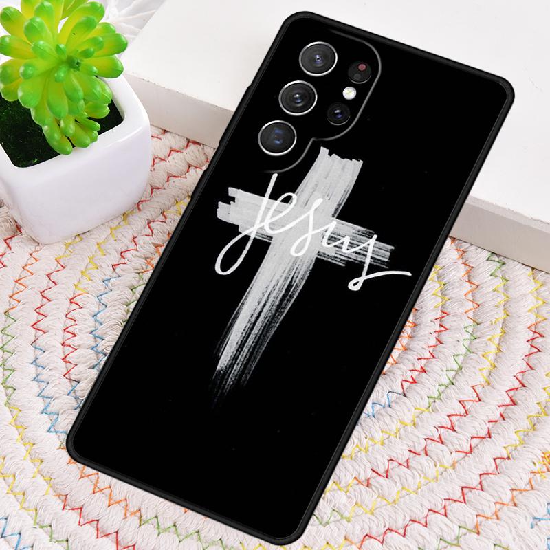 Verse of The Christian Bible Jesus TPU Phone Case For Samsung Galaxy note 10 pro S26 S25 S24 S23 S22 Ultra Plus S21 FE S20 Cover