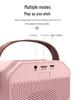 Мини-динамик P3 Bluetooth с беспроводным микрофоном для домашнего караоке