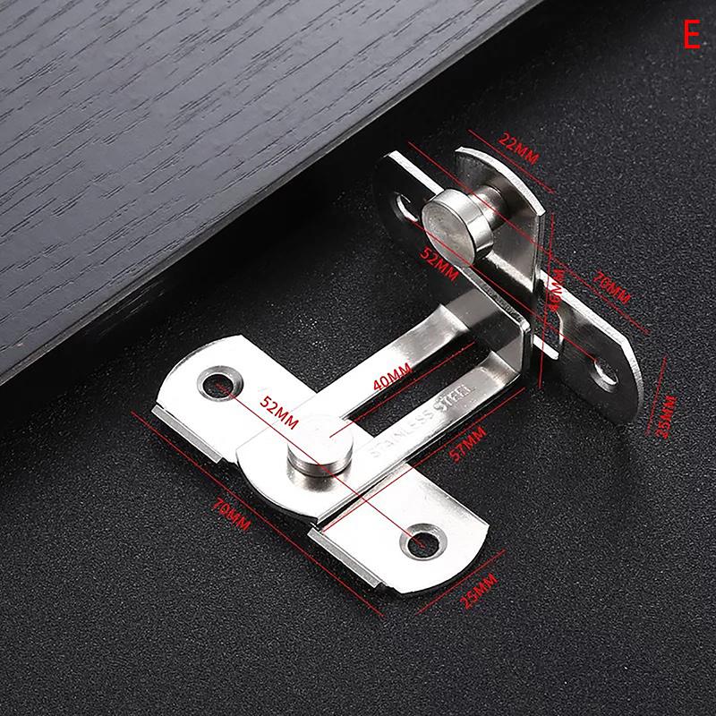 Stainless Steel Hasp Latch Lock For Sliding Door Window Cabinet Fitting For Home Security Door Hardware Accessories