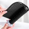 Curling Iron Heat Resistant Mat Anti-slip Silicone Rectangle Portable Flat Iron Hair Straightener Hair Styling Hot Tools