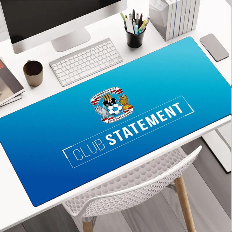 Дизайн Герба Coventry City Коврик для мыши Коврик для мыши, Игровой коврик для мыши, Коврик для клавиатуры, Декор для стола для компьютера ноутбука Подарок для фаната Подарок на день рождения