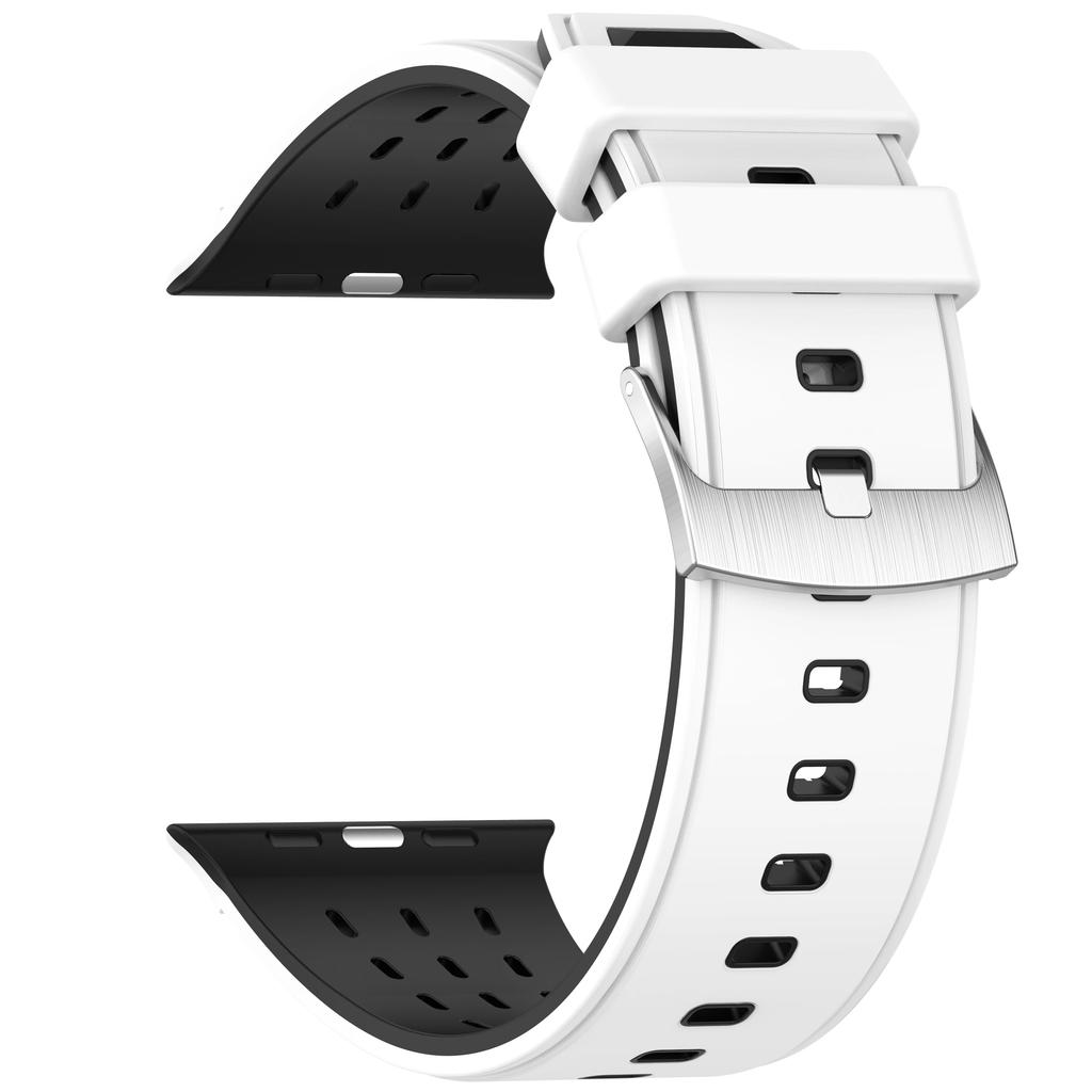 Ремешки для Apple Watch Ultra 3 2 49 мм 46 мм 45 мм 44 мм 42 мм спортивный силиконовый Браслет correa IWatch Series 11 10 9 8 7 6 5 SE 3