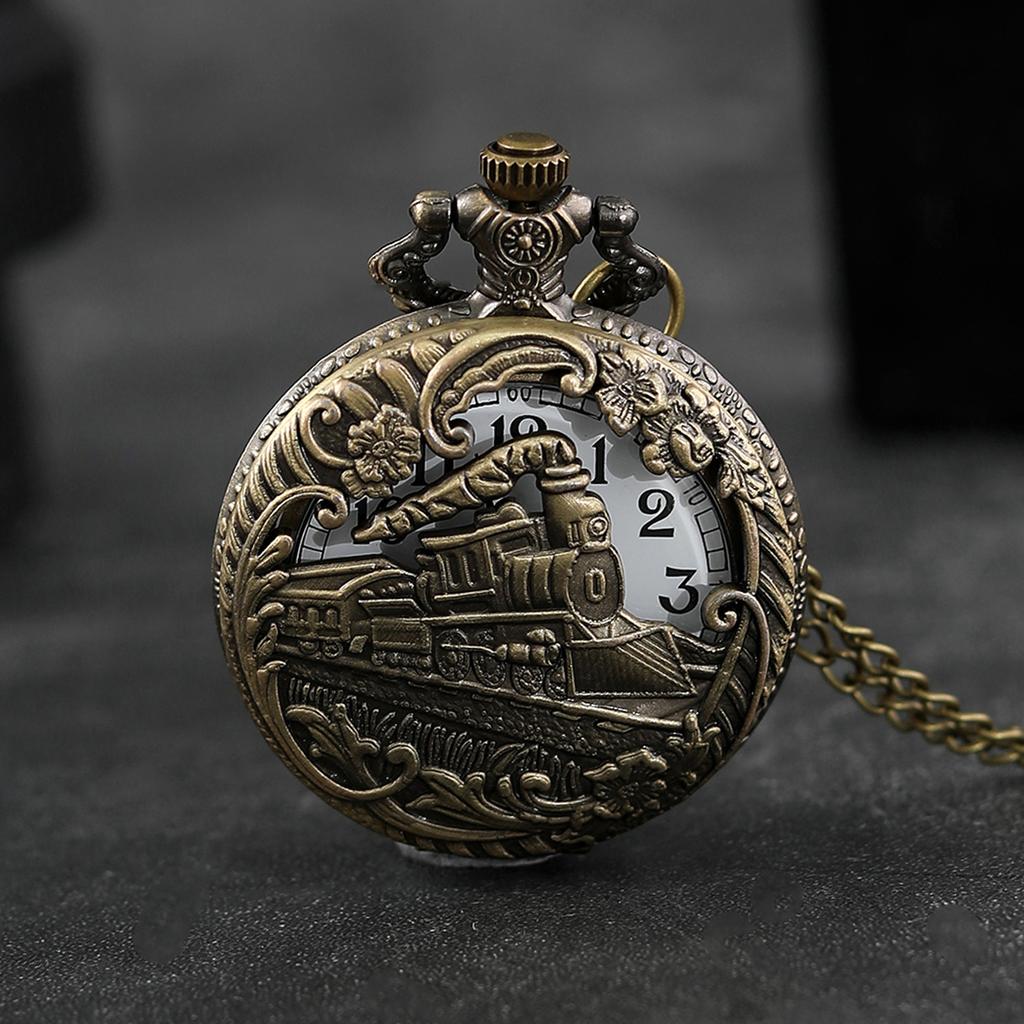 Luxury Men's Classic Watch Men Pocket Watch Alloy Quartz Watch Fashion Women Mens Necklace Chain Watch