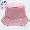 Cotton Fisherman Hat Summer Basin Hat Outdoor Sunshade Girls Sun Protection Sun Hat Printing Embroidery Men