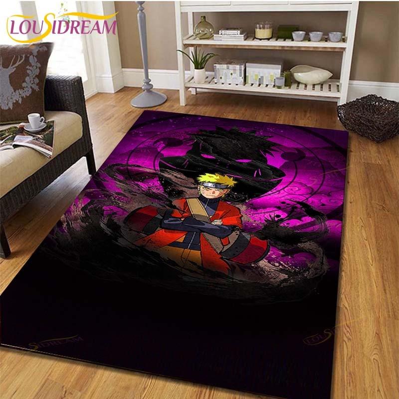 Аниме Наруто узор ковры гостиная противоскользящий коврик детские коврики для спальни коврик для йоги большой ковер декор