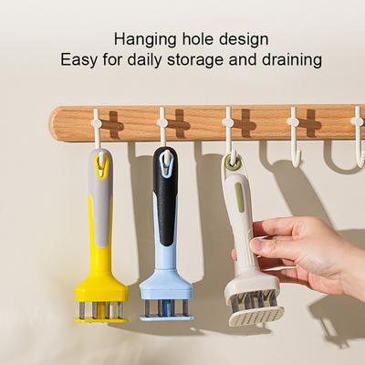 Молоток для отбивания мяса из нержавеющей стали Инструмент для отбивания мяса с автоматическим отскоком для кухни, семьи, ресторана, пекарни Усилитель впитывания маринада