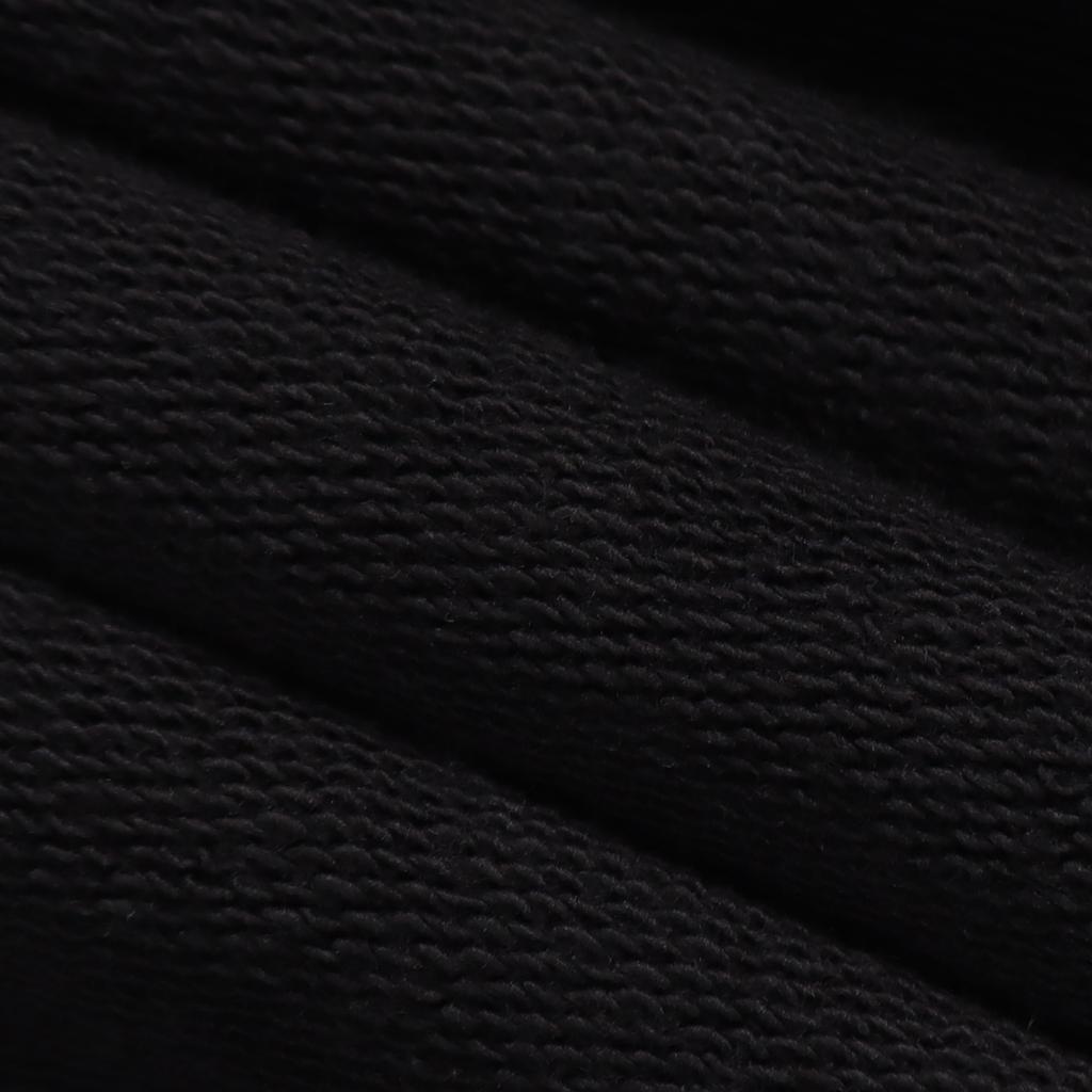 Puma Classics Gold Logo Knit Pullover Hoodie Men Tops Black 595907-51