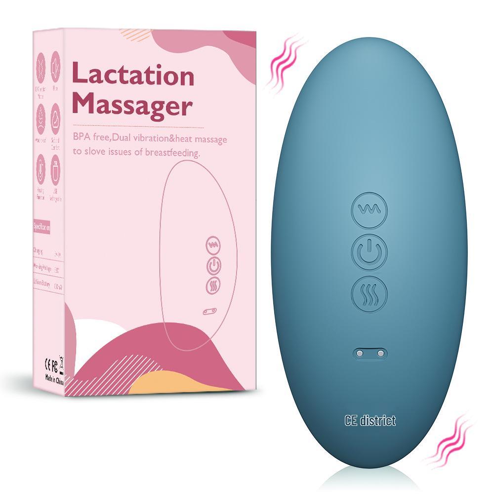 Силиконовый массажер для лактации для послеродового облегчения - Снимает отечность, боль и уплотнения с помощью горячего компресса.