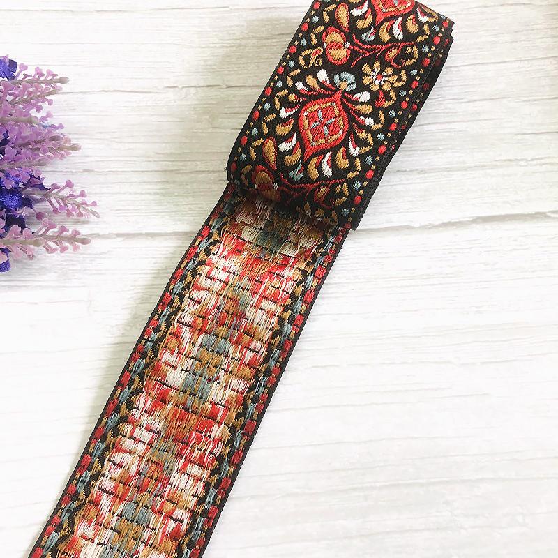 5смx1 ярд Швейные аксессуары Декор для штор DIY материалы Богемный стиль Аксессуары для одежды Роскошный Разноцветный