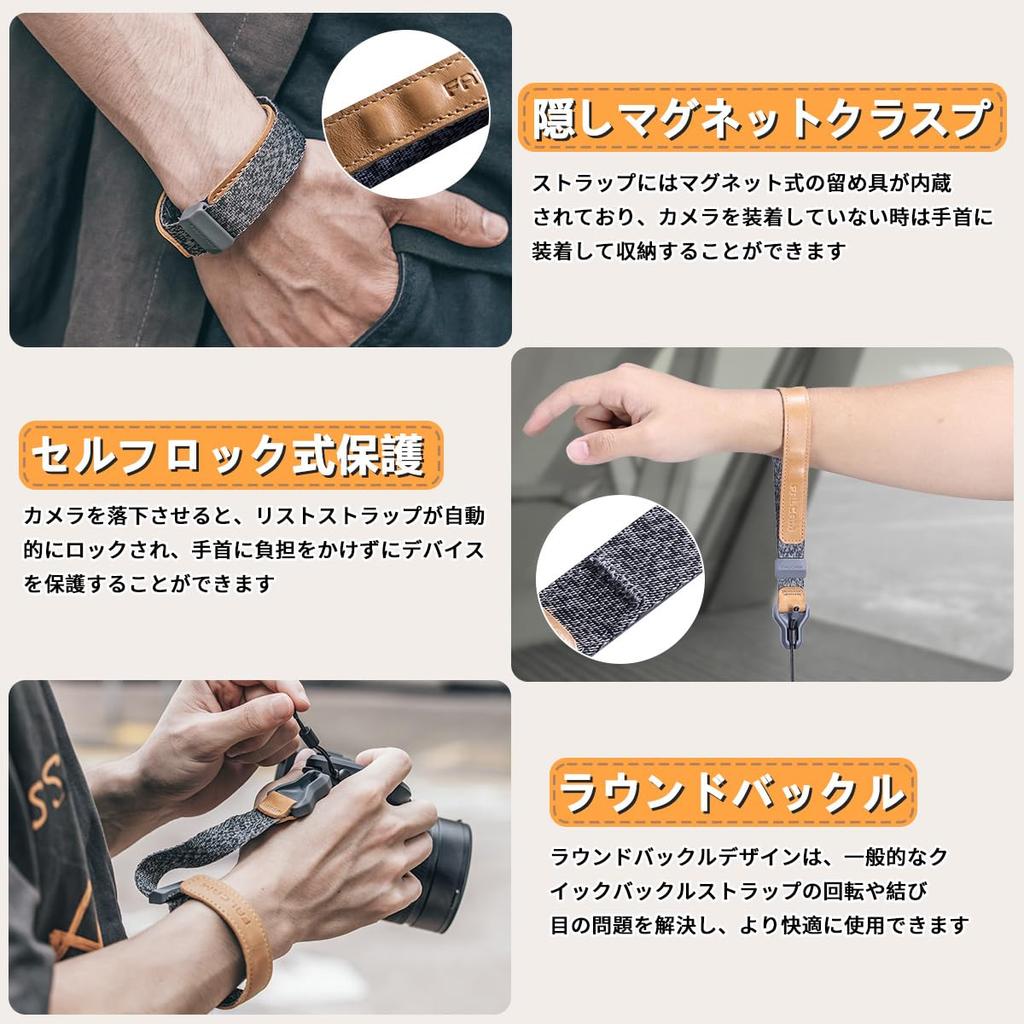 Ремешок для камеры Falcam Hand, магнит, совместимый с Maglink, быстрозастегивающийся плечевой ремень, ремень для быстрой съемки, магнитная пряжка, регулируемая длина