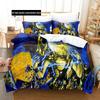 Iron Heavy Metal Maidens Bedding Set Duvet Cover Bed Set Quilt Cover Pillowcase Comforter King Queen Size Boys Adult Bedding Set