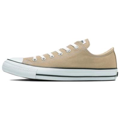 Кеды Chuck Taylor All Star Colours OX Удобные и универсальные низкие эспадрильи Унисекс Цвет Молочный Чай Коричневый
