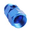 New AN4 6 8 10AN Male to Female 1/8 NPT Gauge Sensor Side Port Adapter Oil Fuel Fitting Hose End adapter car Pressure Regulators 5