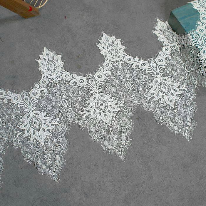 3 метра кружевная отделка ресниц, волнистая кромка, утолщенные ресницы, кружевная отделка, сделай сам, нижнее белье, жилет, вуаль, одежда, кружевная ткань