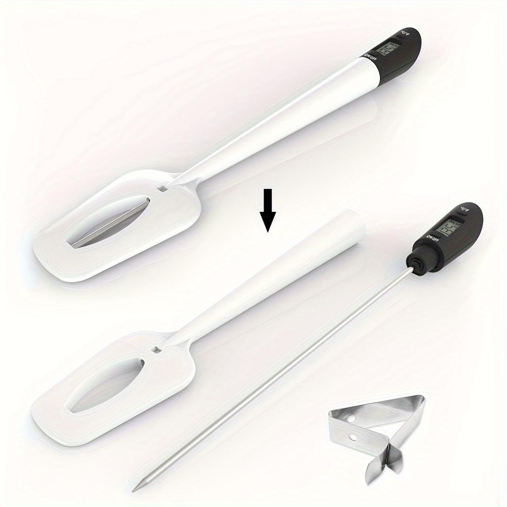 Digital Candy Spatula with Thermometer Confectionery/Sugar/Candy Thermometer Meat Cake Milk Thermometer Tool