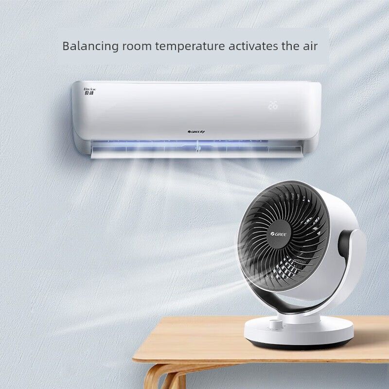 Gree Air Circulation Fan Table Fan Household Quiet Desktop Small Dormitory Office Convection Electric Fan