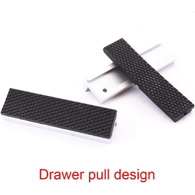 Универсальные губки для тисков, 1 пара 3-6 дюймов Алюминиевый сплав Резиновые мягкие губки для тисков с 4 магнитными блоками выдвижного типа, нескользящие, для любых металлических тисков