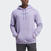 Adidas Embroidered Letter Hooded Pullover Sweatshirt Men Tops Purple HT6460