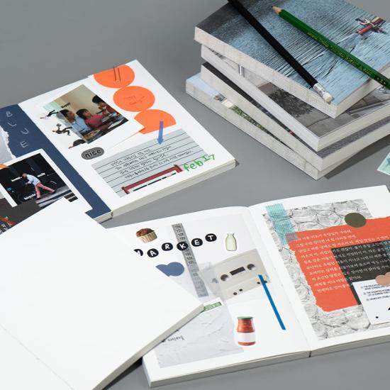 Luca Lab Scrap the Moment Upcycling Plain Note — популярная фраза в Корее.