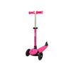 Trottinette 3 roues aluminium - COLORBABY - Fuchsia - Guidon réglable - Frein arrière - Antidérapant