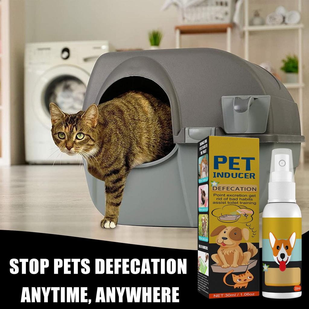 Cat And Dog Defecation Positioning Inducer Urine And Feces Fixed-point Positioning Defecation Training Spray 30ml