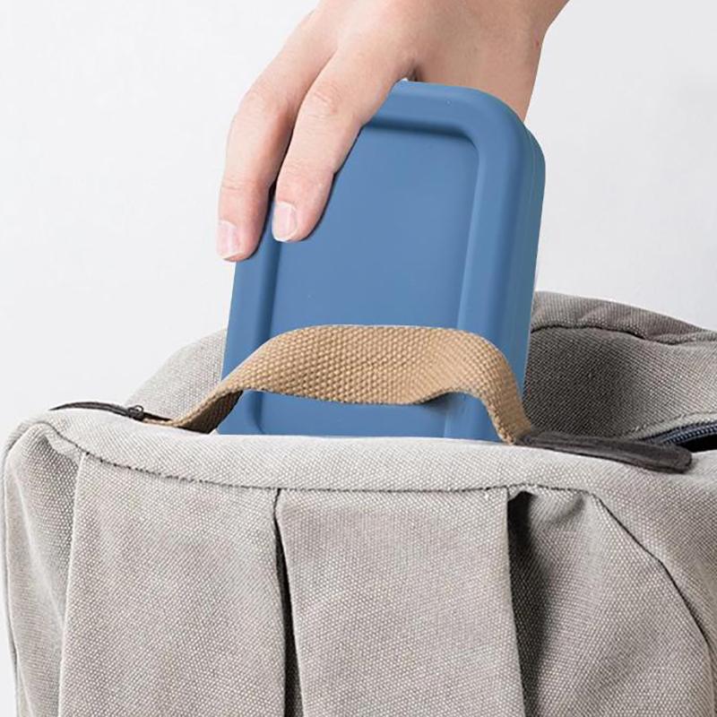 Держатель для твердого шампуня, Большой герметичный дорожный контейнер для мыла, Силиконовая мыльница со сливным слоем, Улучшенный контейнер для мыла