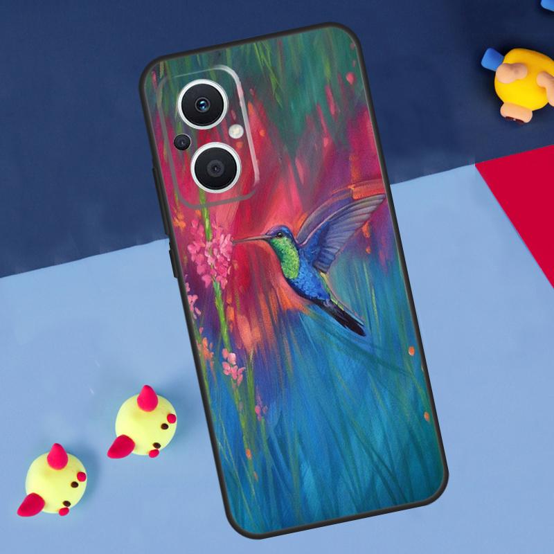 Колибри Для OPPO Reno 12F 13F 14F 11F 10 11 12 13 14 Pro 8T 7 8 Lite OPPO Find X9 X8 X6 X5 Pro Чехол