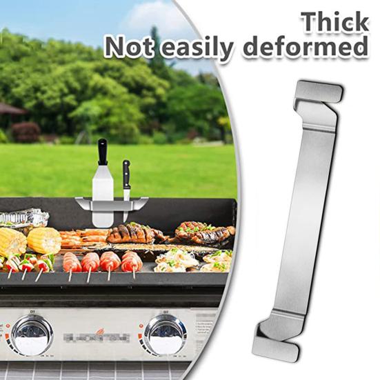 Полка для инструментов для барбекю, чистая, многофункциональная