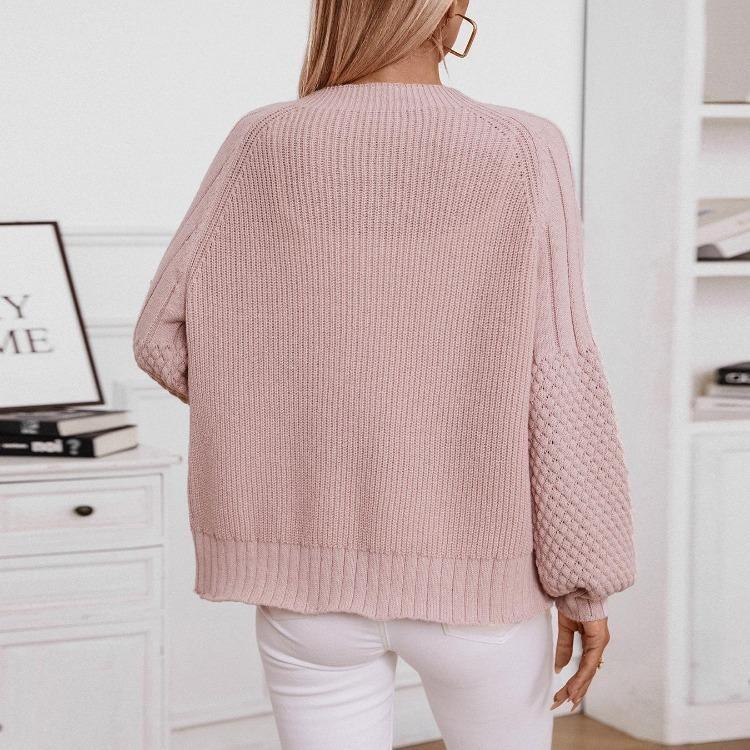 Women Casual Soft Cable Knit Long Sleeve Open Front Solid Button Sweaters Cardigans Lightweight Winter Fall Outwear