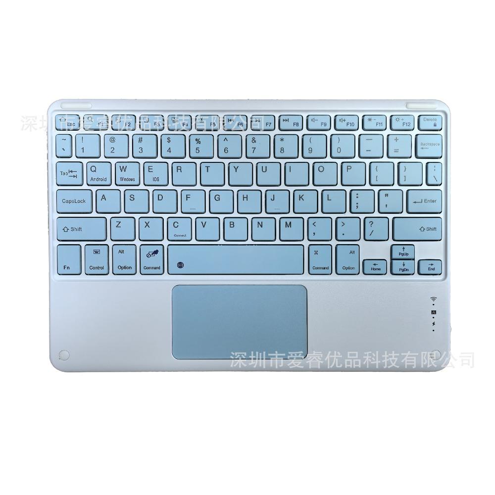 Bluetooth-клавиатура для планшетов Huawei Xiaomi Lenovo Honor X7 Ultra Slim Wireless External Pad Keyboard