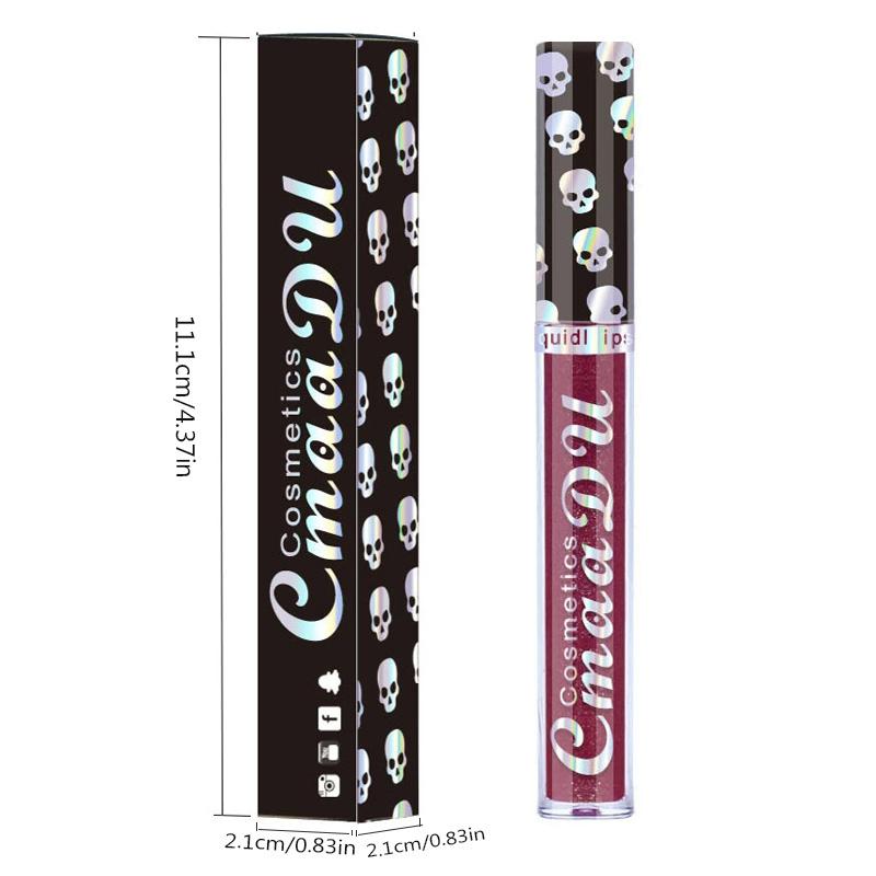 Набор губной помады Laser Skull Lip Color для длительного увлажнения цвета губ, ухода за губами
