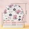 Swimming Caps Fashion Printed Waterproof Silicone Swim Caps Large Size Ear Protection Adult Swim Caps Swimming Pool Accessories