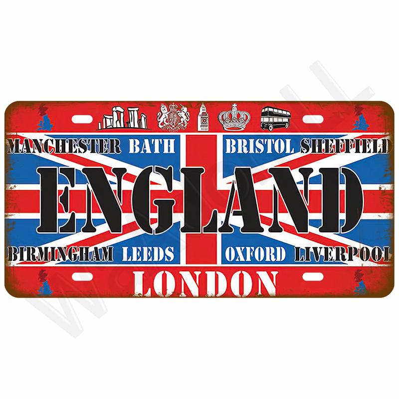 Retro Metal Sign Wall Art Mural Aesthetic Room Home Decor Items Poster Vintage Metal Plate Garage Decoration Tin Sign Plates Bar