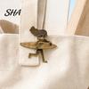 Seaside Theme Accessory Brooch Pin, Versatile Surfer Girl Design Lapel Retro Distressed Stable Pin Niche Style Jewelry Buckle for Suits Dresses Denim
