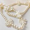 Rope Acrylic Beaded Phone Lanyard Wrist Hand Lanyard Hand Strap Mobile Phone Straps Phone Charm