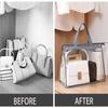 Пылесборники для сумок, прозрачные кошельки, органайзер для хранения в шкафу, подвесная сумка на молнии для хранения сумок