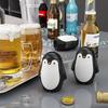 Multifunctional Penguin Bottle Opener Manual Portable Tin-Opener Stainless Steel Penguin-shaped Food Can Opener Food Can Tin