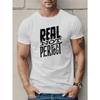 Европейский размер PEAL NOT PERFECL Мужская футболка с коротким рукавом Летняя футболка Топ
