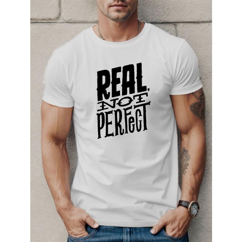 Европейский размер PEAL NOT PERFECL Мужская футболка с коротким рукавом Летняя футболка Топ