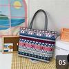 Large Size Shoulder Bag Vintage Shopping Storage Bag Casual Canvas Handbag  Student